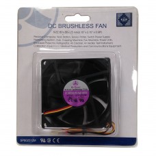 Bi-Sonic SP802512M 80mm DC Brushless fans. Retail Packaging.